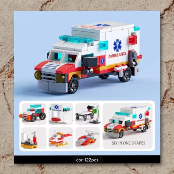 Kits tipo Lego - 6 em 1 - Image 5