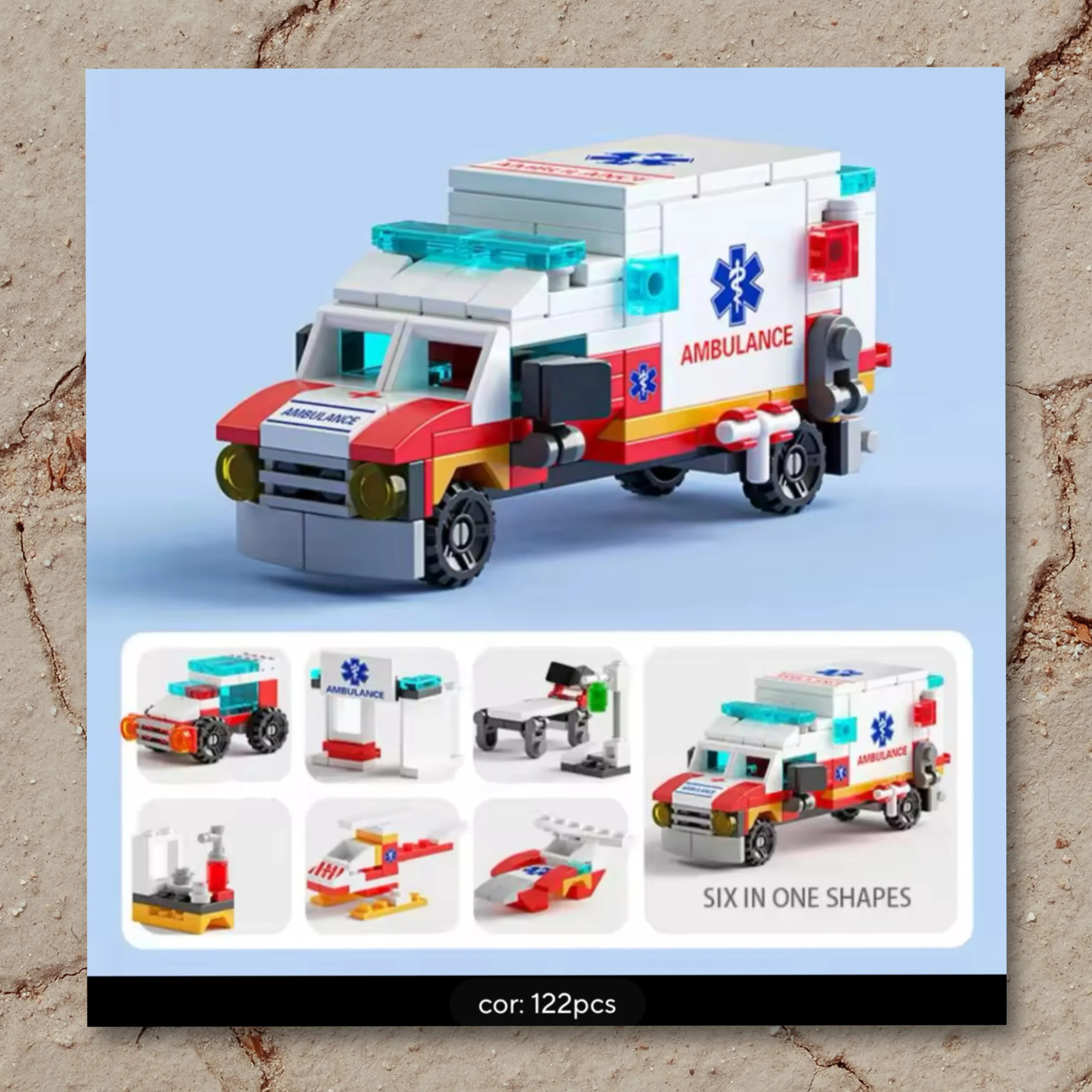 Kits tipo Lego - 6 em 1 - Imagem 4