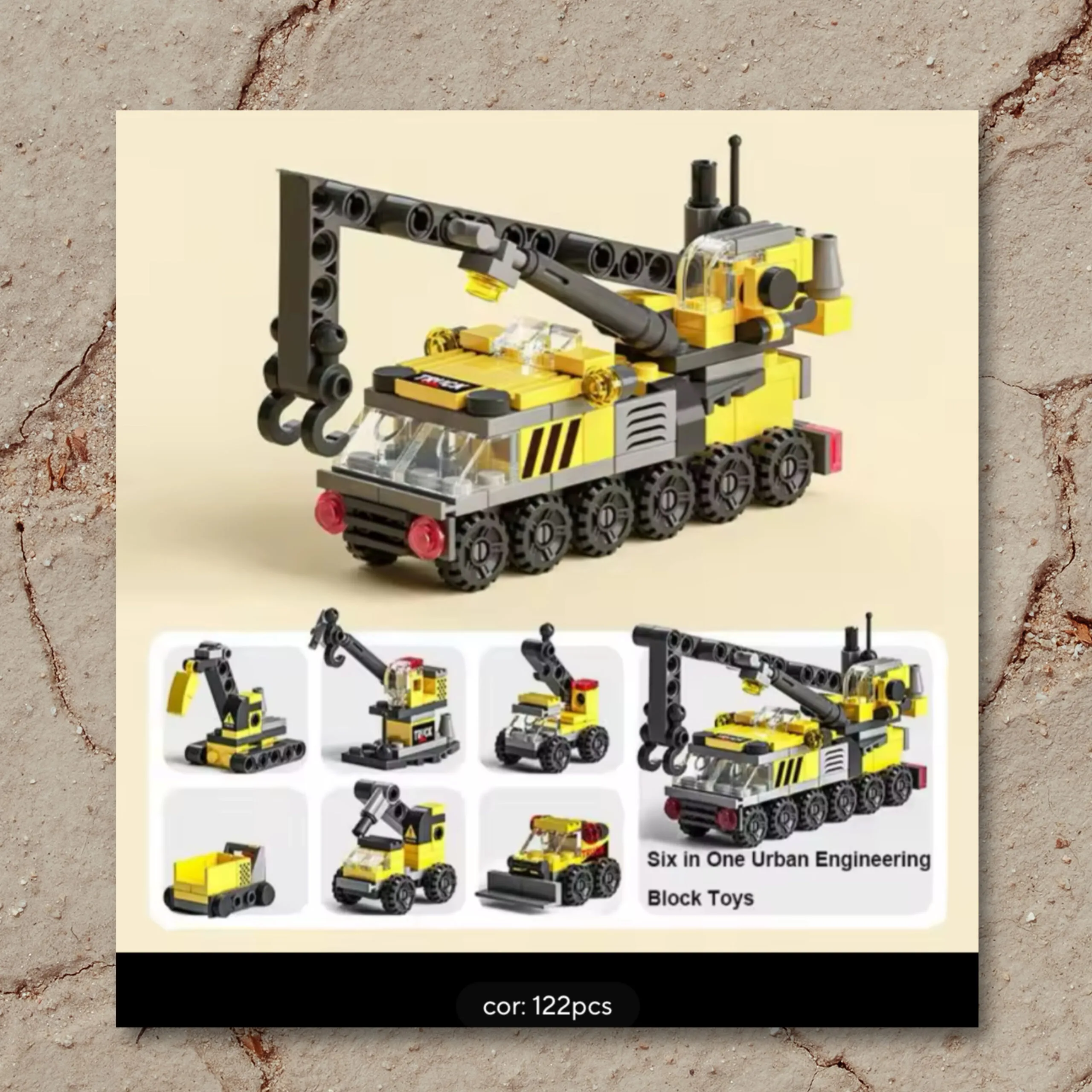 Kits tipo Lego - 6 em 1