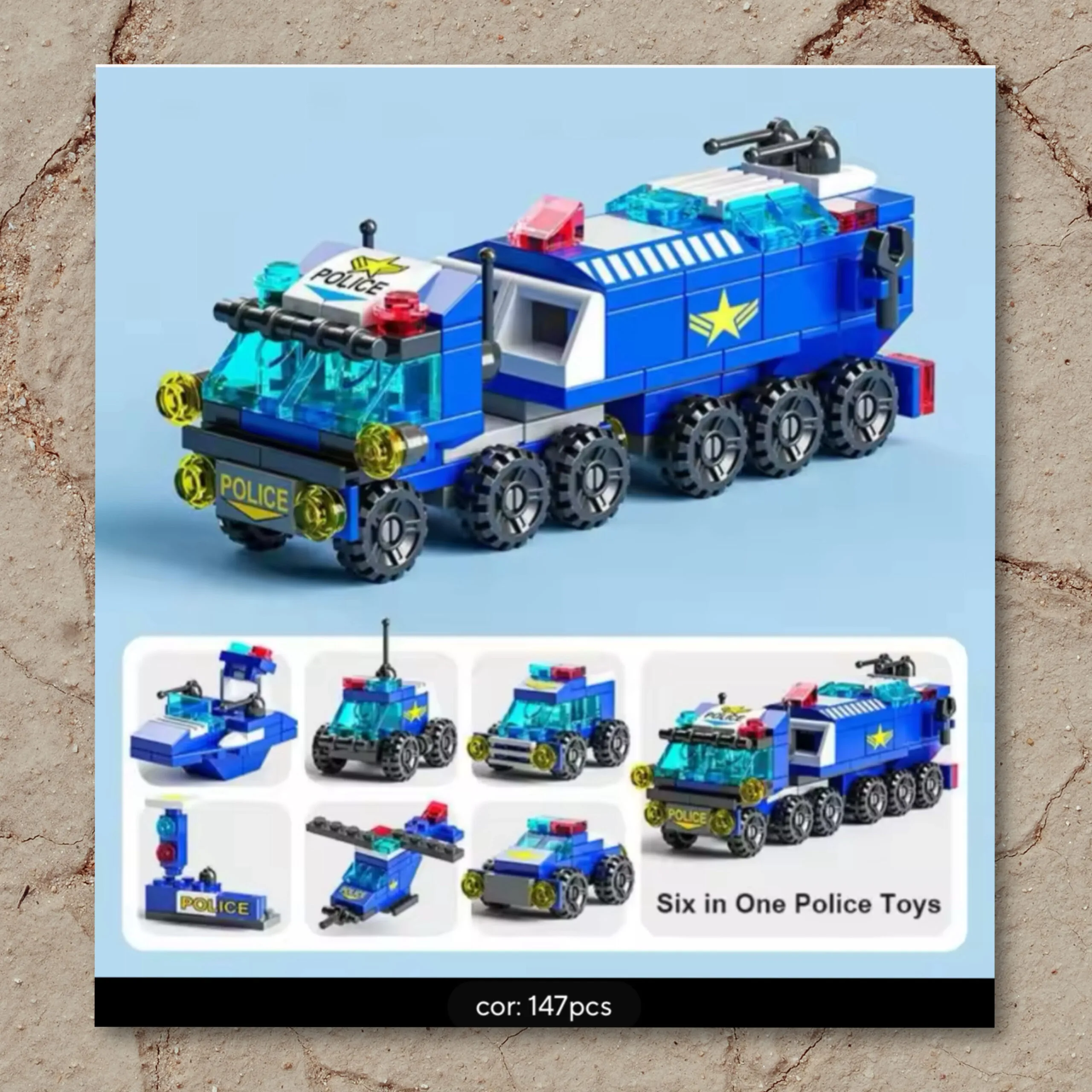 Kits tipo Lego - 6 em 1 - Imagem 8