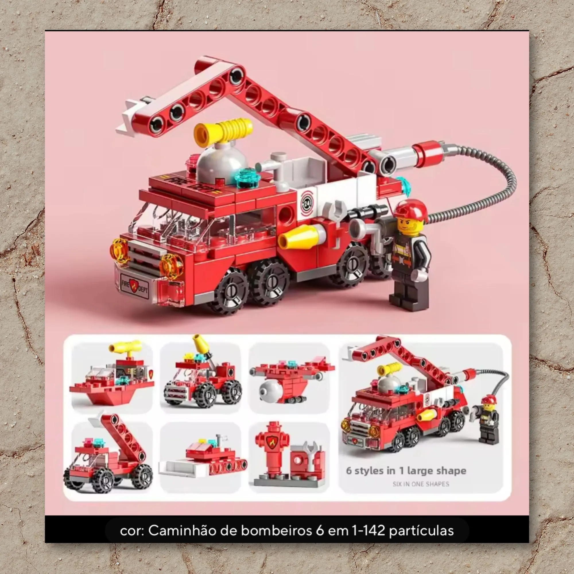 Kits tipo Lego - 6 em 1 - Imagem 5