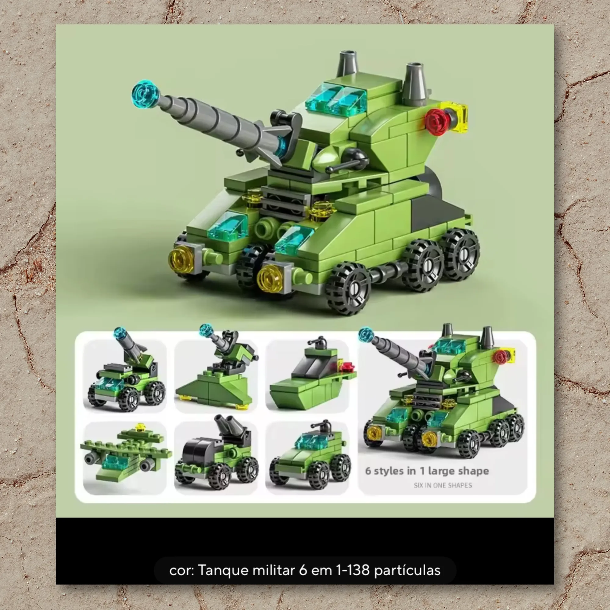 Kits tipo Lego - 6 em 1 - Imagem 6