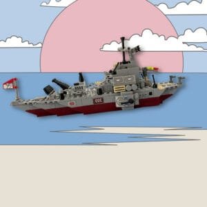 Blocos Tipo Lego - Navio