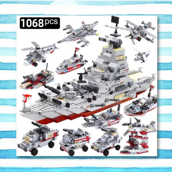Blocos Tipo Lego - Navio