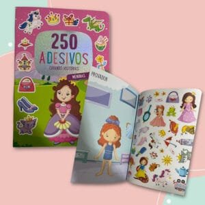 Livro Cenário 250 Adesivos