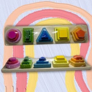 Encaixe Formas Montessori